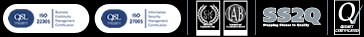 An ISO 9001 accreditation